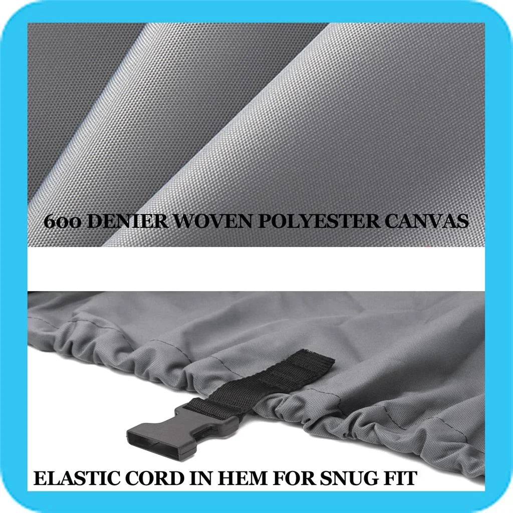 BOAT COVER Compatible for CRESTLINER PHANTOM EAGLE O/B 1985-1987 STORAGE, TRAVEL, LIFT