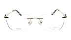 Paul Vosheront Tapered Square Gold & Ebony Acetate Optical Frame 52-18-135 37