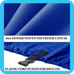 BLUE, GREAT QUALITY BOAT COVER Compatible for Lund 16 Tyee Rebel Special 1990