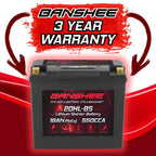 Banshee YTX20L-BS LiFePO4 Motorsports Battery Compatible with Victory V92TC Touring Cruiser Deluxe 2002 to 2002