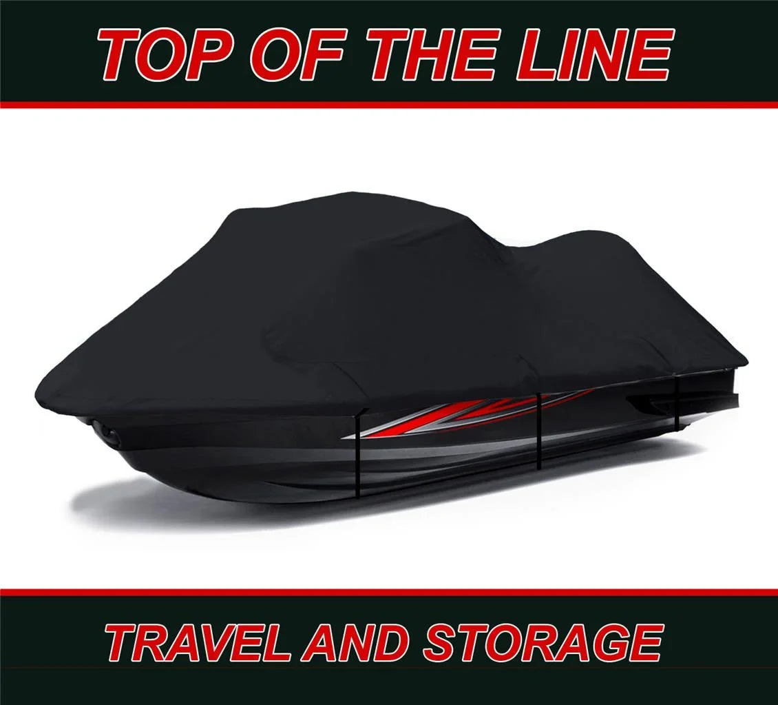 Dark PWC 600D JET SKI Cover Compatible for Polaris Genesis FI 2001