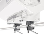Magma Dual Horizontal Round Standard Rail Mount for Rectangular Grills - T10-580