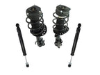 Front and Rear Shock Strut and Coil Spring Kit - 4 Piece - Compatible with 2013 - 2018 Nissan Sentra 1.8L 4-Cylinder 2014 2015 2016 2017