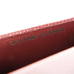 Pre-Owned Cartier Cabochon L3000570 Unisex Calfskin Coin Purse/coin Case Bordeaux (Good)