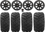 High Lifter HL10 14" Wheels Ebony 26" Reptile Tires Kawasaki Mule Pro FXT
