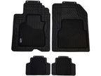 Floor Mat Set 4 Piece - Compatible with 2004 - 2018 Mazda 3 2005 2006 2007 2008 2009 2010 2011 2012 2013 2014 2015 2016 2017