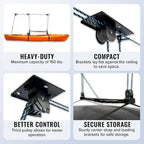 Elite Kayak Pulley System, 150 lbs Ceiling Hoist, Kayaks, Canoes, and Paddleboards