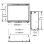 Napoleon 40 in. Built-in Electric Firebox Insert
