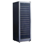 Avanti Freestanding Single Zone Wine Chiller Cooler Fridge, Stainless Steel