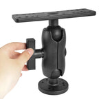 Portable Kayak Fishfinders Holder Fish Finder Ball Mount Base Swivel Fish Finder Mount Fish Finder Kayak Accessory