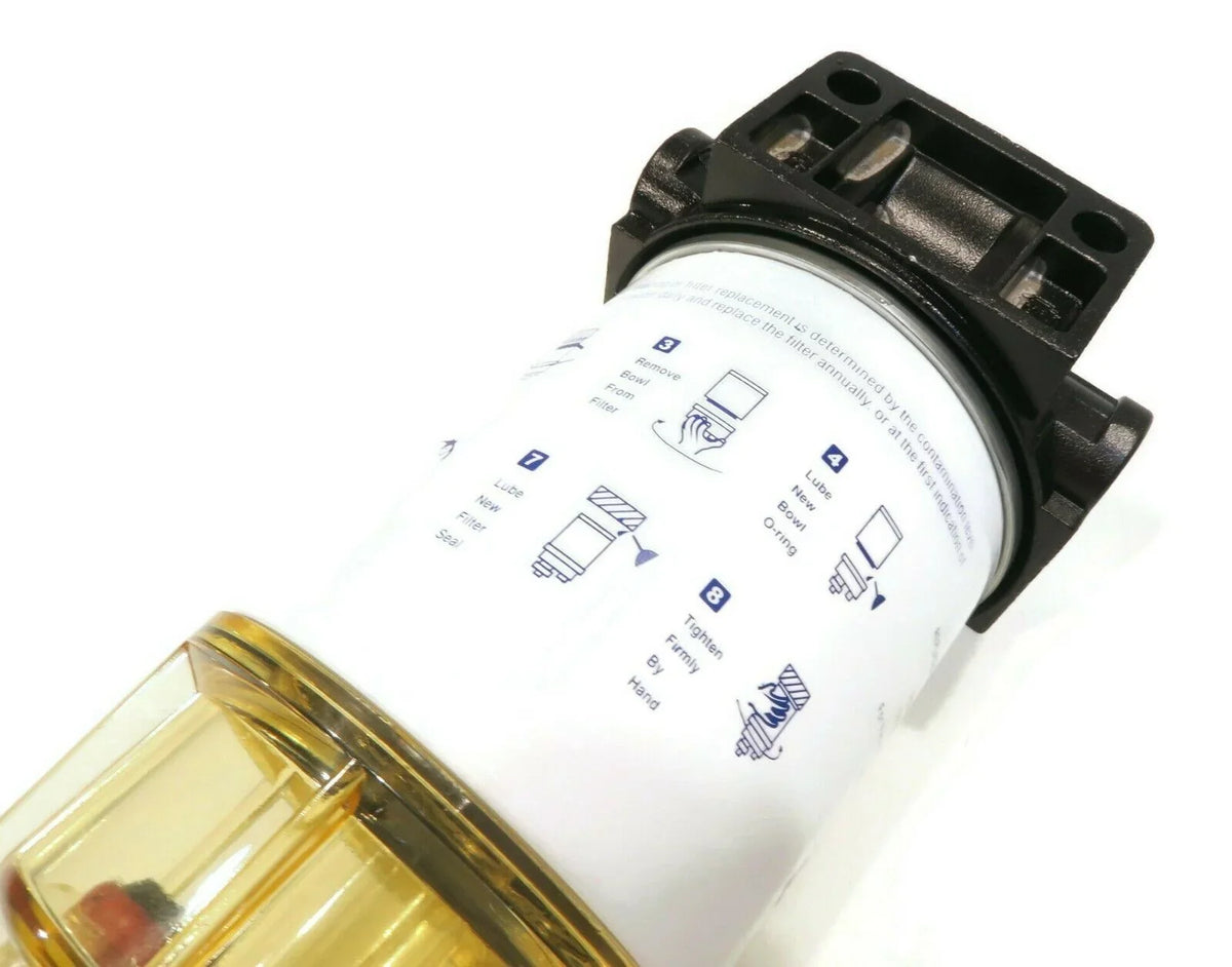 The ROP Shop | Water Separating Fuel Filter Kit For Mariner 115 HP EFI, SeaPro 2B095049 & Up