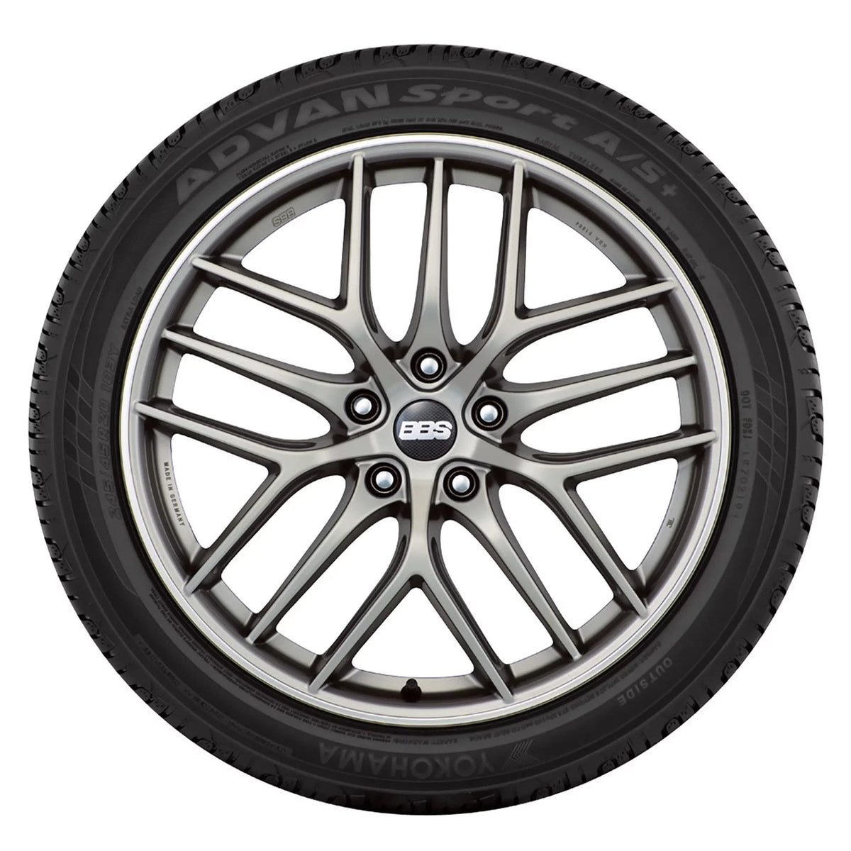 Yokohama Advan Sport A/S Plus 245/40R19 98 Y Tire