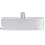 Silver 11.8" Pool Fountain Waterfall Spillway Stainless Steel Pond Cascade