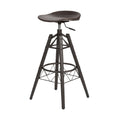 Taburete Ajustable de Diseño Moderno con Asiento Ergonómico y Estructura de Metal