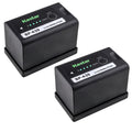 Kastar 2-Pack BP-A30 Battery 14.4V 3400mAh Individuals for Canon EOS C200, EOS C200B, EOS C220B, EOS C300 Mark II PL Cinema EOS Camera, EOS C300 Mark III Digital Cinema Camera