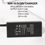 90W Universal Laptop Charger Power Adapter For HP Dell Acer Asus 13 Connectors