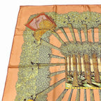 Pre-Owned Hermes Carre 90 Light and Shadow Brand Accessory Scarf People (Good)