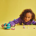 LEGO Edge Mobile Bubble Tea Shop 41733, Fun Vehicle Edge Play Set with Mini-Dolls and Toy Scooter for Girls and Boys Ages 6 Plus