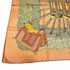 Pre-Owned Hermes Carre 90 Light and Shadow Brand Accessory Scarf People (Good)