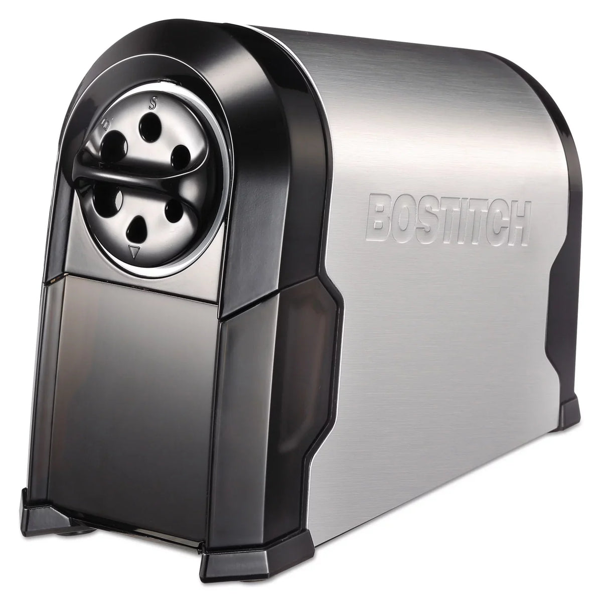 Stanley Bostitch Super Pro Glow Commercial Electric Pencil Sharpener, Ac-powered, 6.13" X 10.63" X 9", Dark