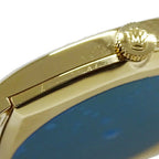 Authenticated Used ROLEX Cellini 3805 Cal.1600 watch People hand winding 750YG leather gold brown polished