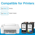 PG 275XL CL-276 XL Ink Cartridge People for Canon 275 XL 276 XL 275 276 Ebony and Color