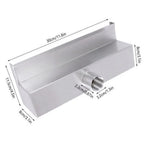 Silver 11.8" Pool Fountain Waterfall Spillway Stainless Steel Pond Cascade