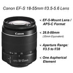 Canon EOS 90D DSLR Camera with 18-55mm, 75-300mm Lens, SanDisk 64GB Card, Backpack, Flash, Tripod and ZeeTech Accessory Bundle