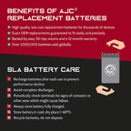 AJC Battery Compatible with Bombardier Skandic Wide Track Lc 500CC Snowmobile Gentlemen Battery (1999)