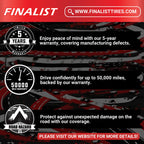 Finalist UN-CUV 235/60R18 107V XL Extra Load All Season Performance Tire 235/60/18