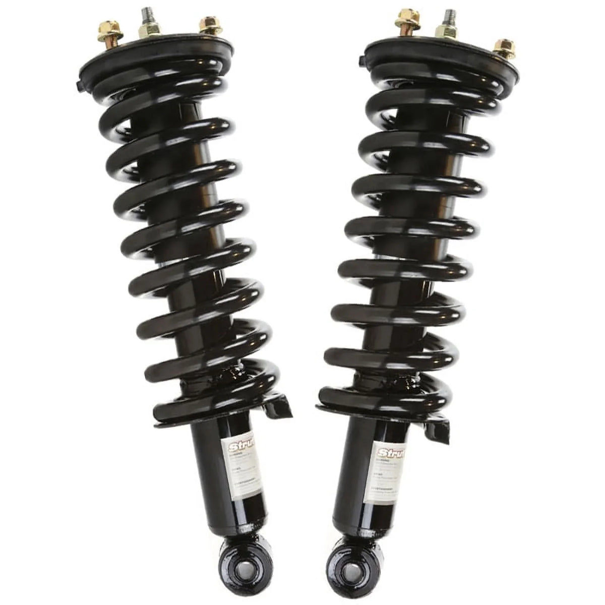AutoShack Front Complete Struts and Coil Springs Set of 2 Driver and Passenger Side Gentlemen for 2005-2009 2010 2011 2012 Nissan Pathfinder 2005-2015 Xterra 4.0L 5.6L V6 V8 4WD RWD CST100244PR