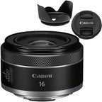 Canon RF 16mm f/2.8 STM Lens + Hood