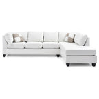 Homestock Antique Appeal G647B-SC Sectional ( 3 Boxes) , white