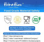 4-Pack PrimaPure Espresso Coffee Machine Water Filter Individuals For Philips Saeco AquaClean CA6903 Certified To NSF / ANSI 42 by IAPMO R&T