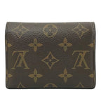 Pre-Owned Wallet Portefeuille Victorine Brown Pink Rose Ballerine Monogram M62360 Trifold NZ3119 LOUIS VUITTON Ladies (Good)