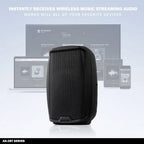 Gemini Sound AS-2112BT New Pro Bluetooth 12" Inch 1500 Watts Active PA System DJ Speaker XLR RCA