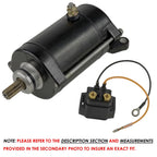 Starter & Solenoid Relay for Yamaha 800 XLT800 2002 2003 2004 Jet Ski New
