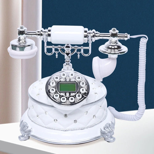 Antique Home Telephone Retro Vintage Old Fashioned Interface Phone Home/ Office