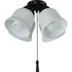 Hampton Bay Gazelle 4-Light LED Ceiling Fan Light Kit 91306 / 1002723735 - New