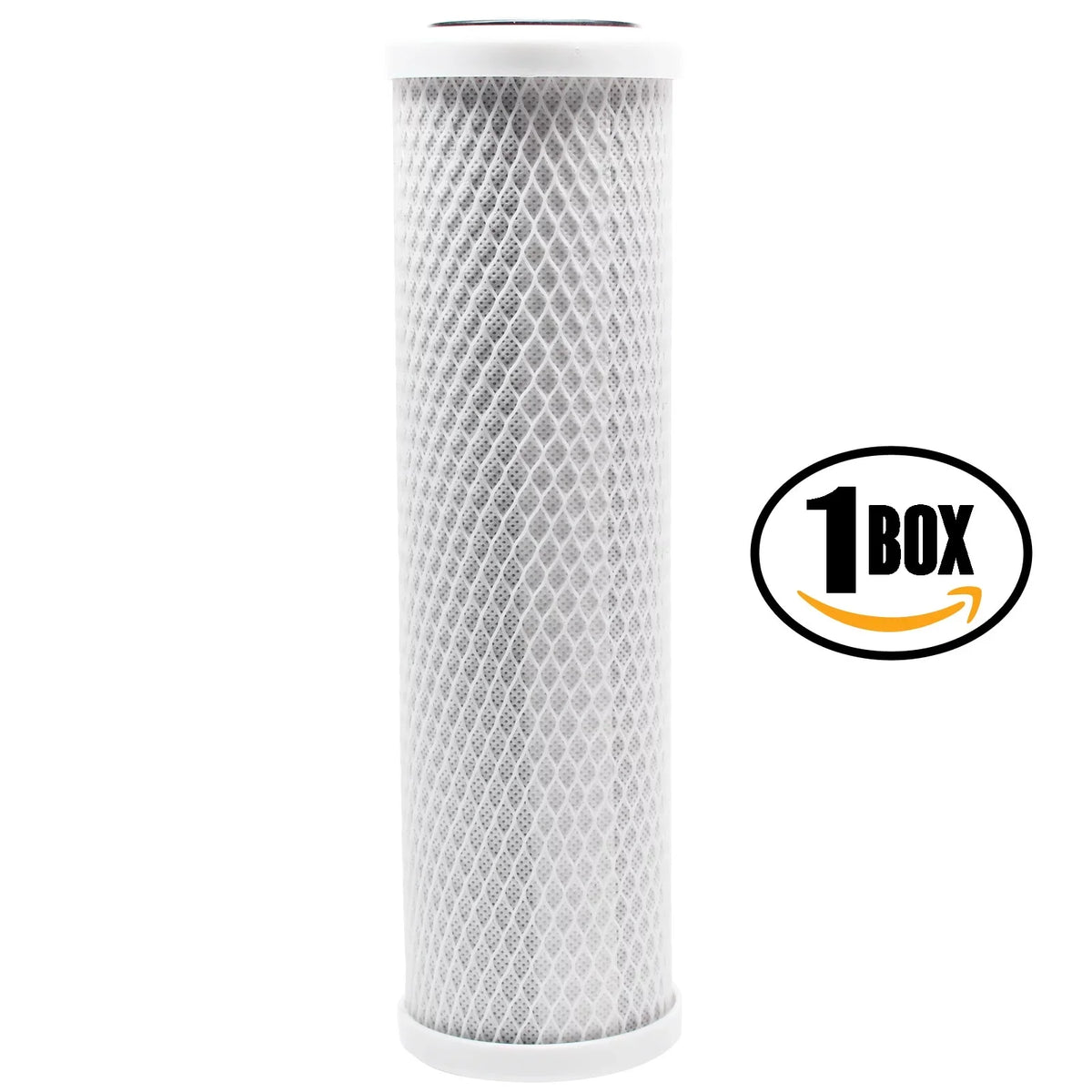 Box of Gentlemen for AquaFX Ballyhoo-C-DI-DI Activated Carbon Block Filter - Universal 10 inch Filter for AquaFX Ballyhoo Zero Waste Water System - Denali Pure Brand