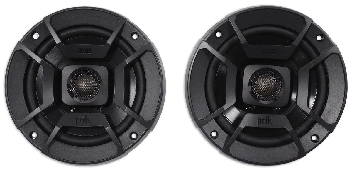 2) Polk Audio 5.25" 600 Watt Rollbar Tower Speakers For John Deere Gator XUV/RSX