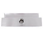 Silver 11.8" Pool Fountain Waterfall Spillway Stainless Steel Pond Cascade
