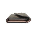 Pre-Owned Wallet Portefeuille Victorine Brown Pink Rose Ballerine Monogram M62360 Trifold NZ3119 LOUIS VUITTON Ladies (Good)
