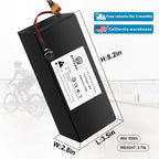 36v 10Ah Battery Lithium Ion Battery Pack for Electric Bike Scooter Motor 3A Charger