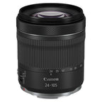 Canon EOS R6 Mark II Mirrorless Camera with RF 24-105mm Lens + EF 75-300mm + Mount Adapter + SanDisk 32GB Memory Card + Case + LED Flash + ZeeTech Accessory Bundle