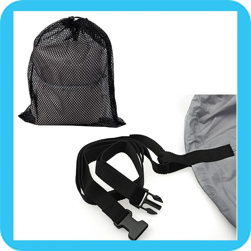 BOAT COVER Compatible for CRESTLINER PHANTOM EAGLE O/B 1985-1987 STORAGE, TRAVEL, LIFT