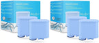 4-Pack PrimaPure Espresso Coffee Machine Water Filter Individuals For Philips Saeco AquaClean CA6903 Certified To NSF / ANSI 42 by IAPMO R&T