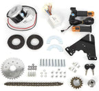Miumaeov Electric Bicycle Conversion Kit 24V E-Bike 250W Brush Motor with Freewheel