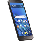 Pre-Owned Straight Talk Motorola E6, 16GB Dark - Prepaid Smartphone (Locked to Straight Talk) (Like New)
