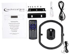 6000w 6) Zone, Home Theater Bluetooth Receiver+(12) Dark 6.5" Ceiling Speakers